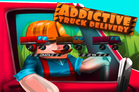Gameplay interface of a 2D car simulation game.